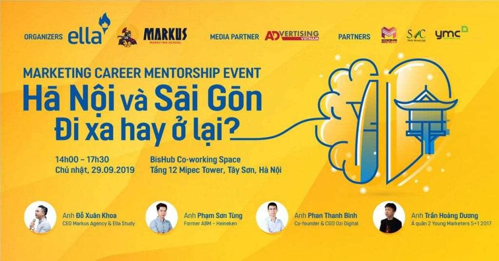 [Mời tham dự Event] Hà Nội và Sài Gòn - Đi xa hay Ở lại?  