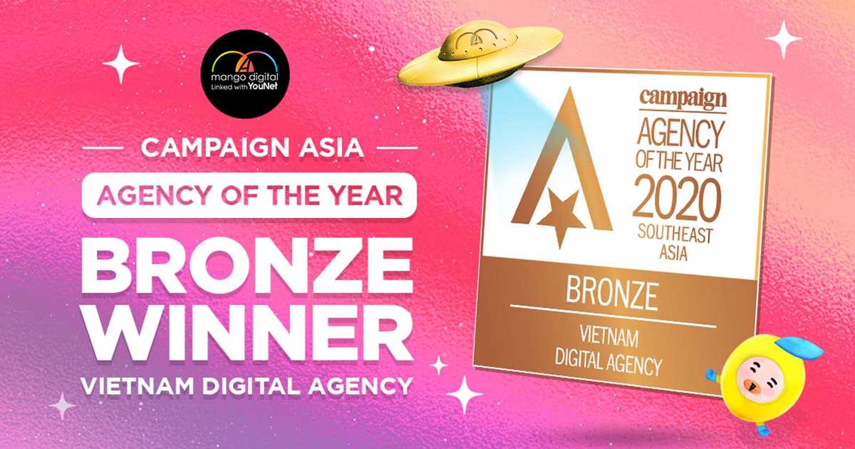 Cột mốc quan trọng đưa Mango Digital đến giải thưởng Vietnam Digital Agency of the Year 2020 - Campaign Asia-Pacific