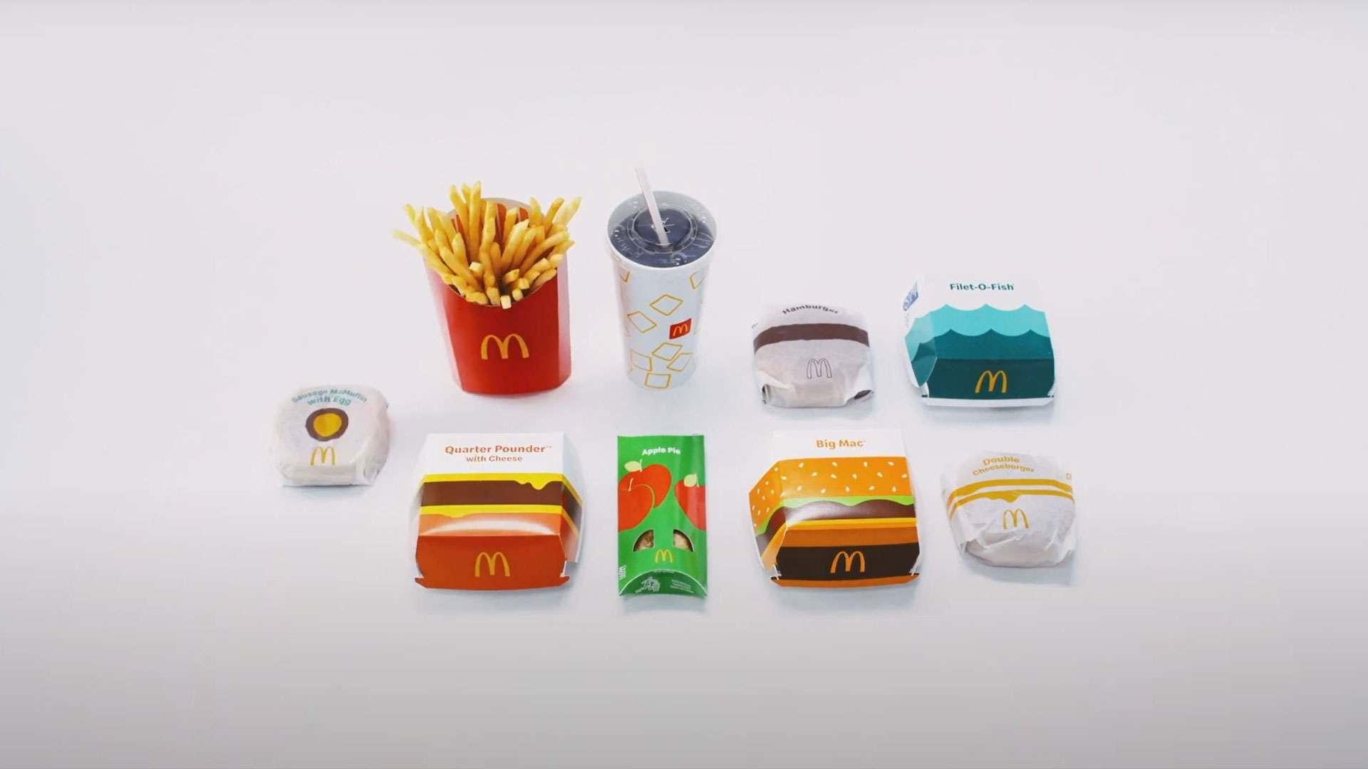 McDonald’s trình làng thiết kế bao bì mới “Bright and Beautiful”