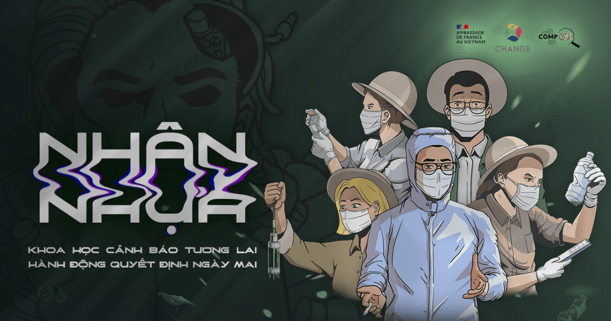 Số liệu về ô nhiễm nhựa được biến hóa sáng tạo trong chiến dịch Nhân Nhựa