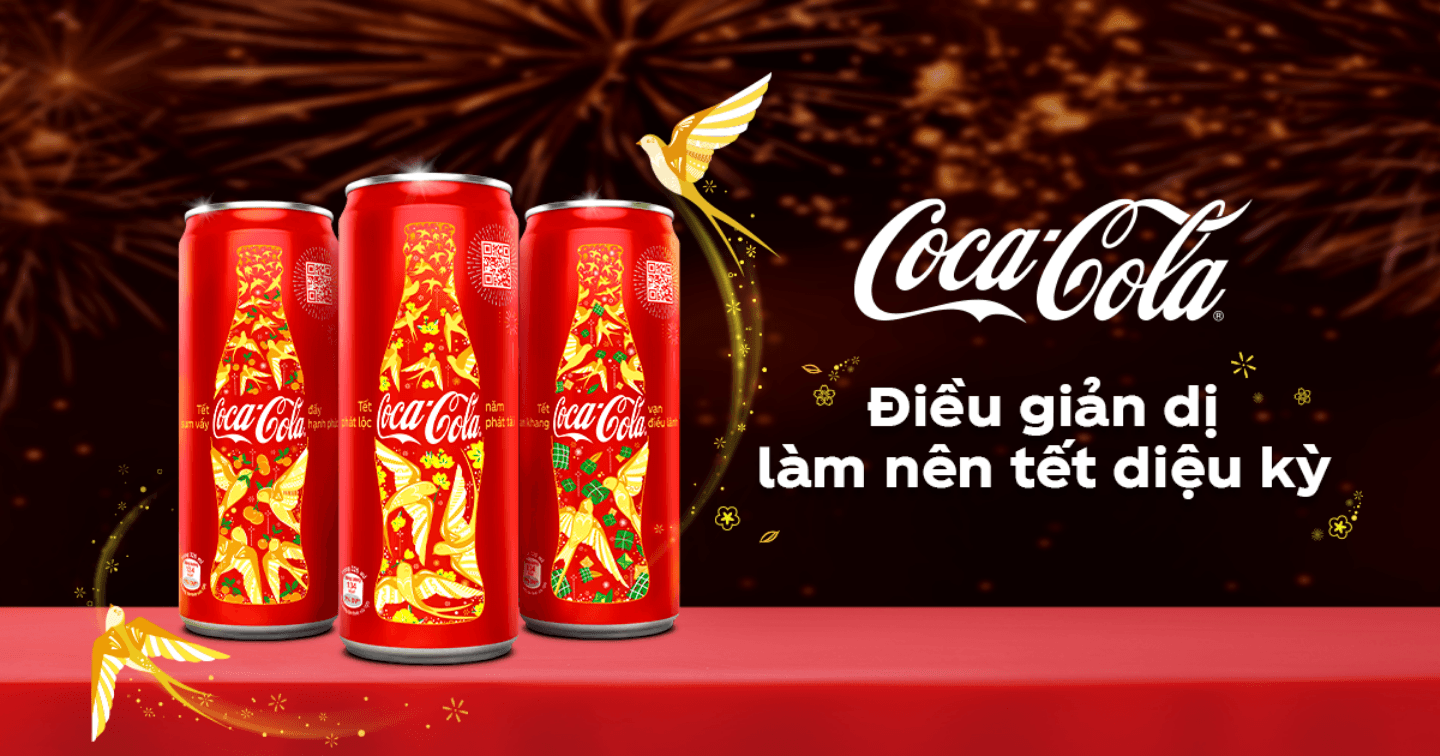 Đón chờ những thông điệp Tết ý nghĩa từ “cánh én vàng” của Coca-Cola  