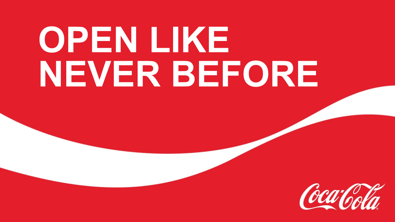 Coca Cola ra mắt chiến dịch chào năm mới với thông điệp đầy khích lệ “Open To Better" 