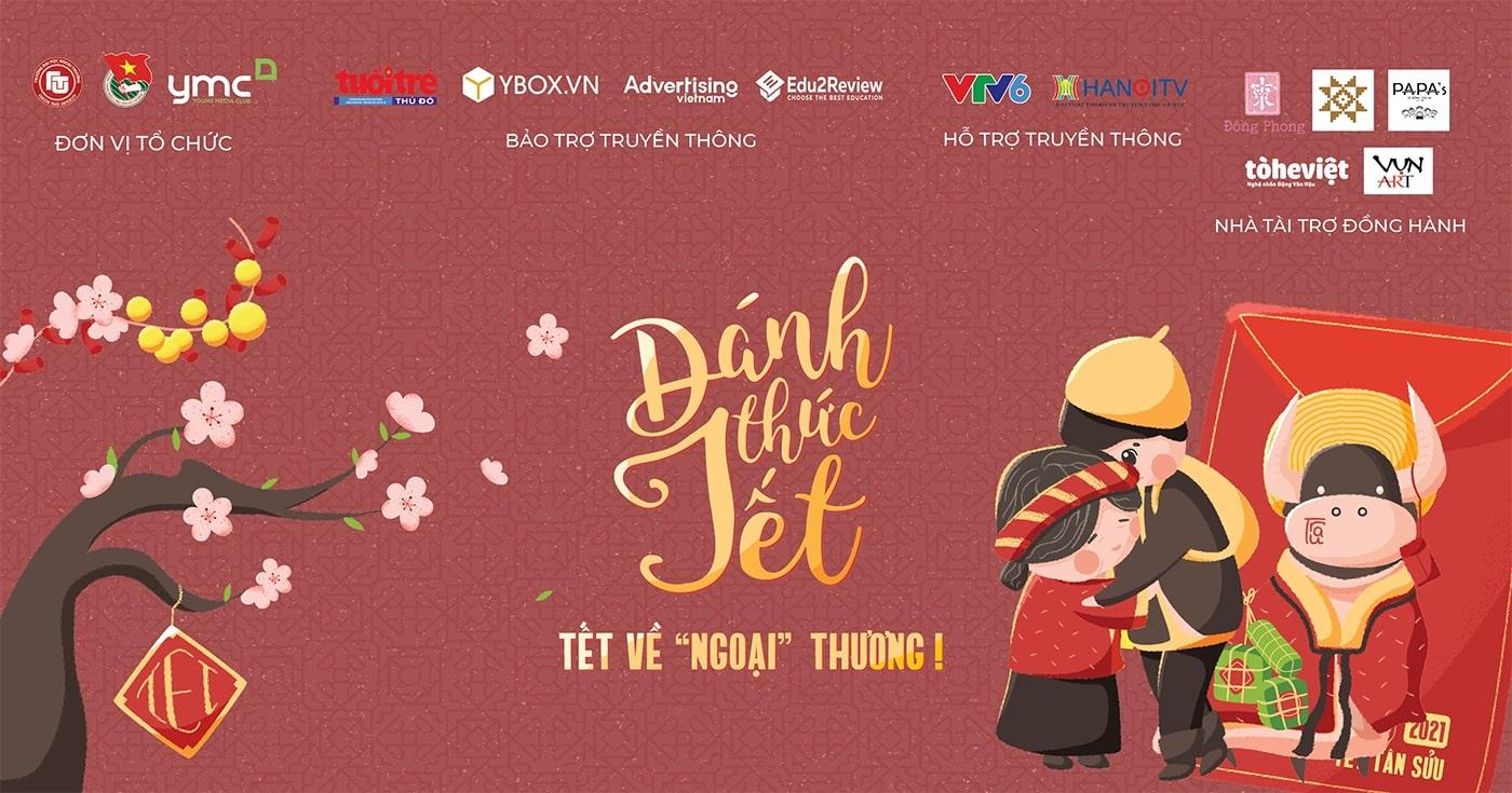 Cùng sinh viên Ngoại Thương đánh thức Tết