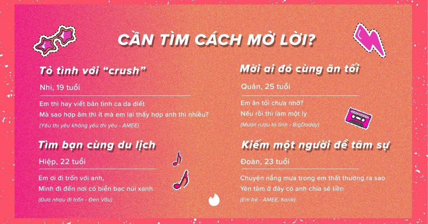 “Ráp” lại những câu chuyện kết nối bốn phương với những giai điệu “đỉnh của chóp” trong năm 2020 với Tinder
