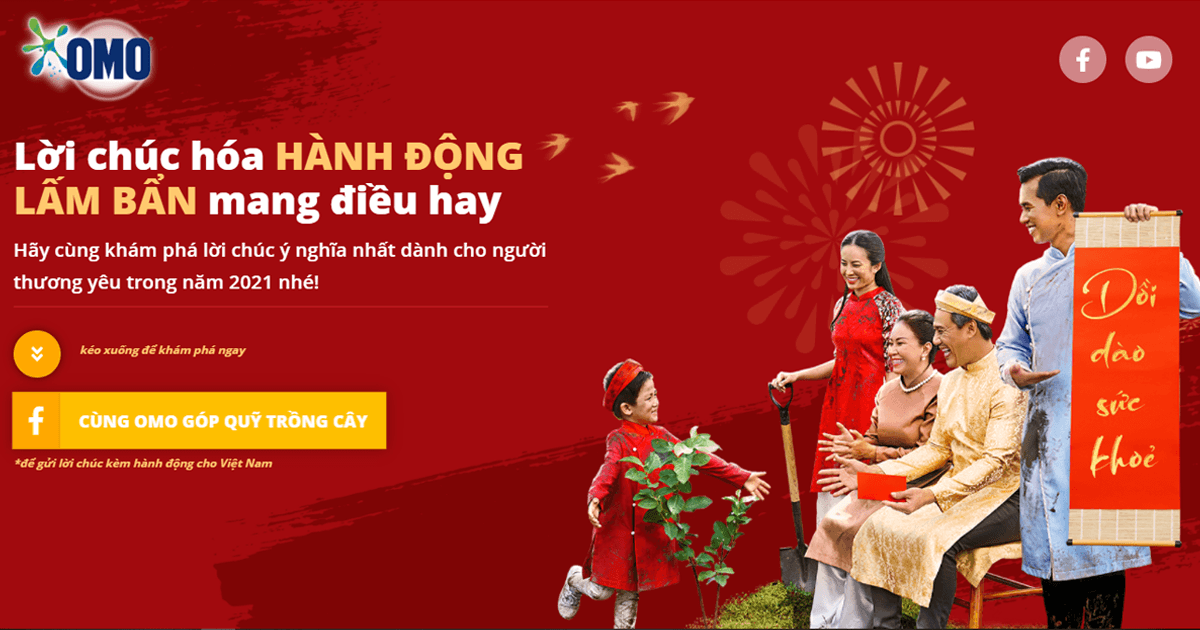 Case Study: “Lời chúc hóa hành động – Lấm bẩn mang điều hay” của nhãn hàng OMO