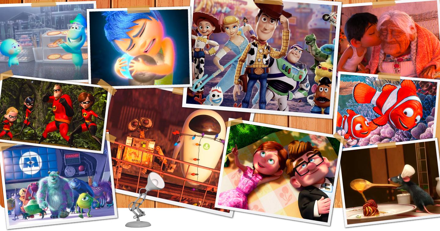 [Infographic] Trở về tuổi thơ với những bộ phim hoạt hình xuất sắc của Pixar