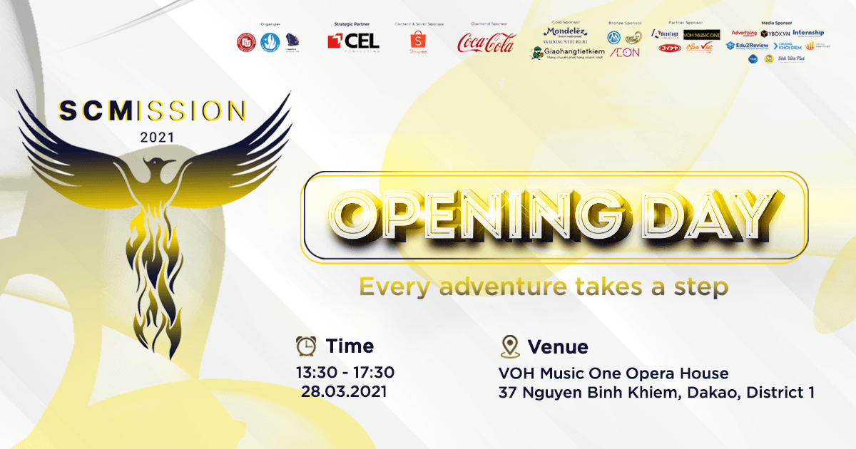 CHÍNH THỨC MỞ ĐƠN ĐĂNG KÝ THAM DỰ OPENING DAY - CUỘC THI SCMISSION 2021