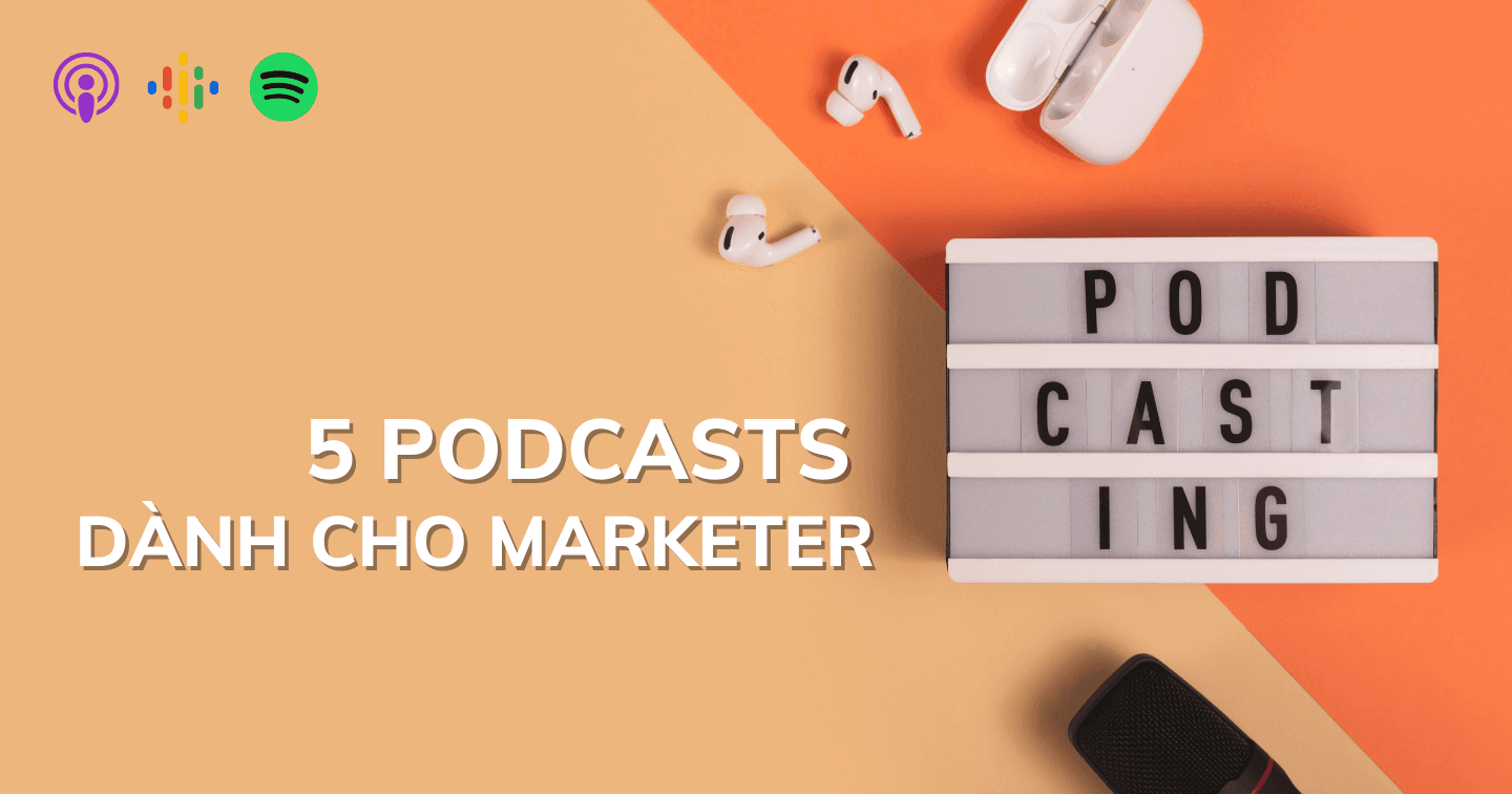Điểm tên 5 Podcasts tiếng Anh dành cho Marketer