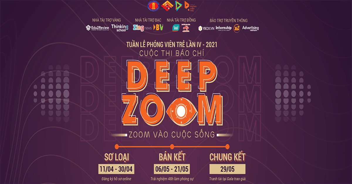 Chính thức phát động cuộc thi học thuật về báo chí DEEP ZOOM 