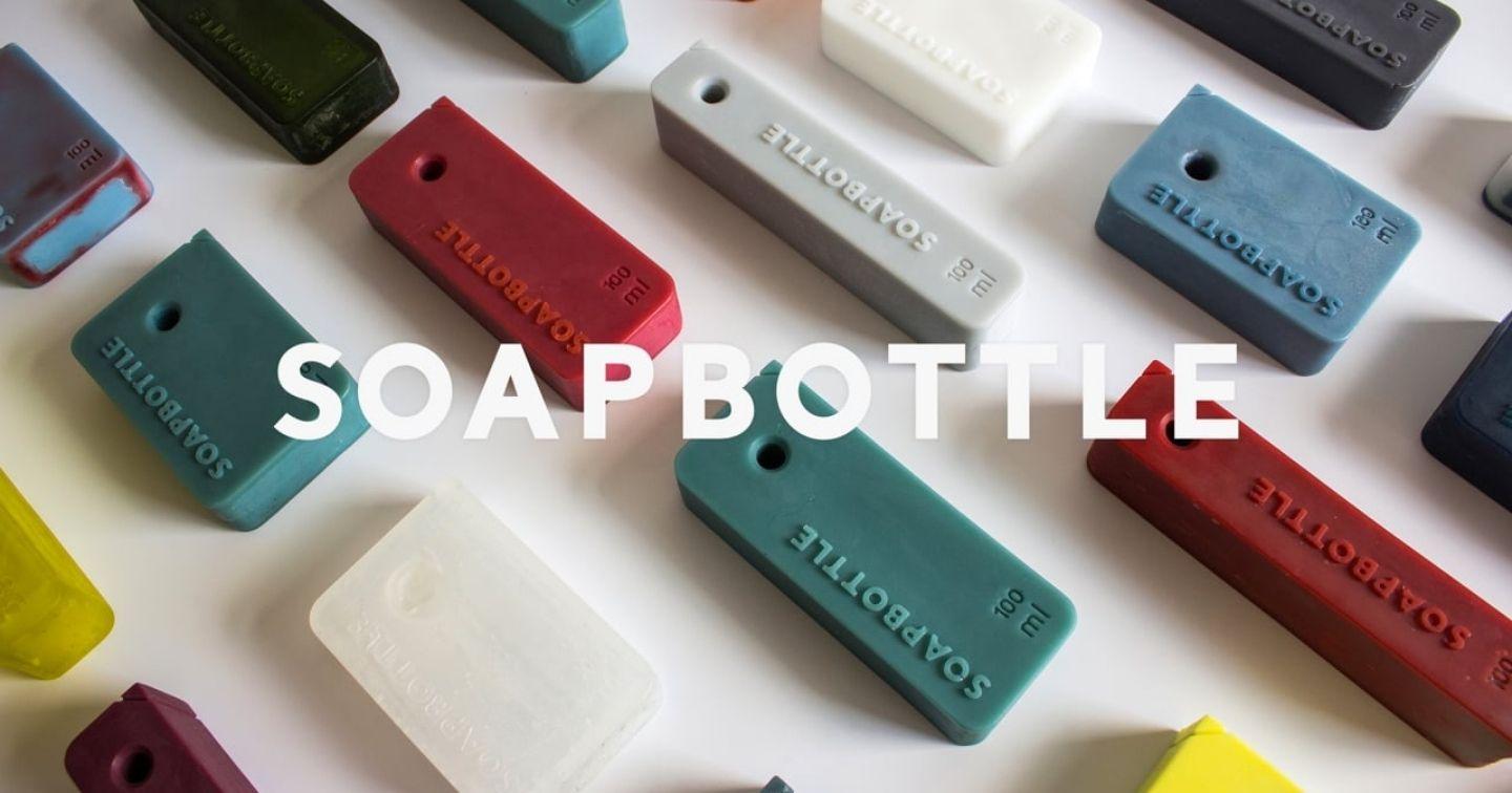 SOAPBOTTLE: Chai đựng xà phòng làm từ xà phòng -  Hướng đi mới cho xu hướng bao bì không nhựa