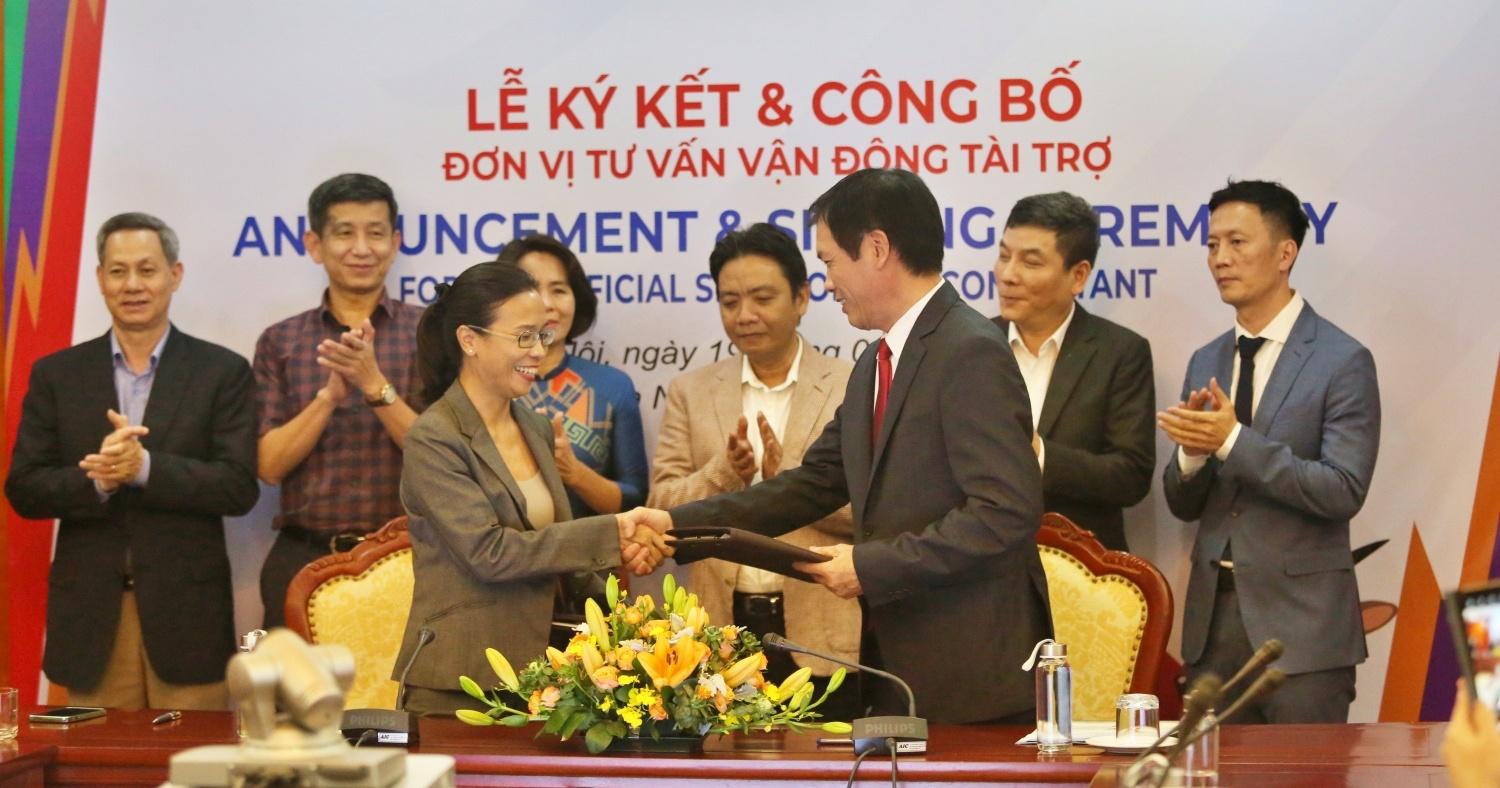 Lễ Ký Kết Và Công Bố Đơn Vị Tư Vấn Tiếp Thị Tài Trợ SEA Games 31 & ASEAN Para Games 11