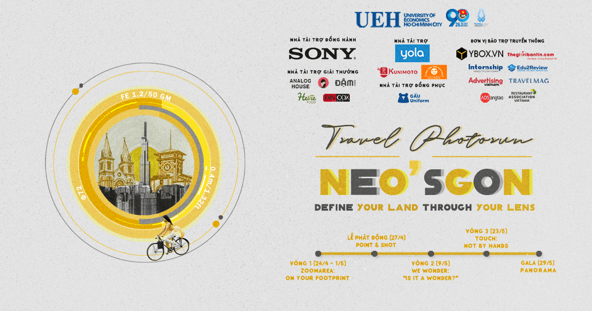 Cuộc Thi Travel Photorun chính thức quay trở lại với một diện mạo hoàn toàn mới mang tên “NEO’SGON”