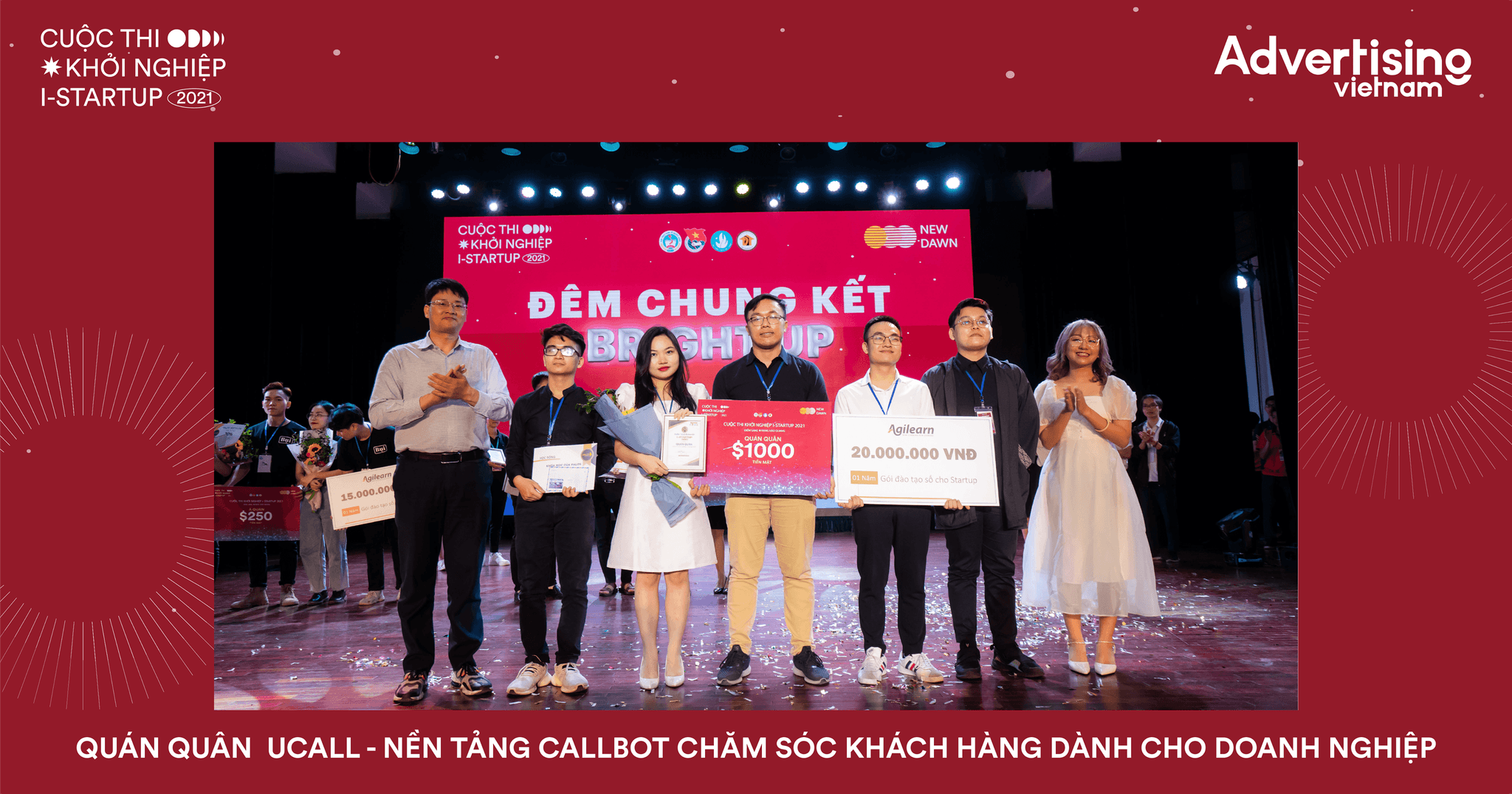 Dự án uCall - Nền tảng Callbot cho doanh nghiệp đăng cai quán quân I-Startup 202
