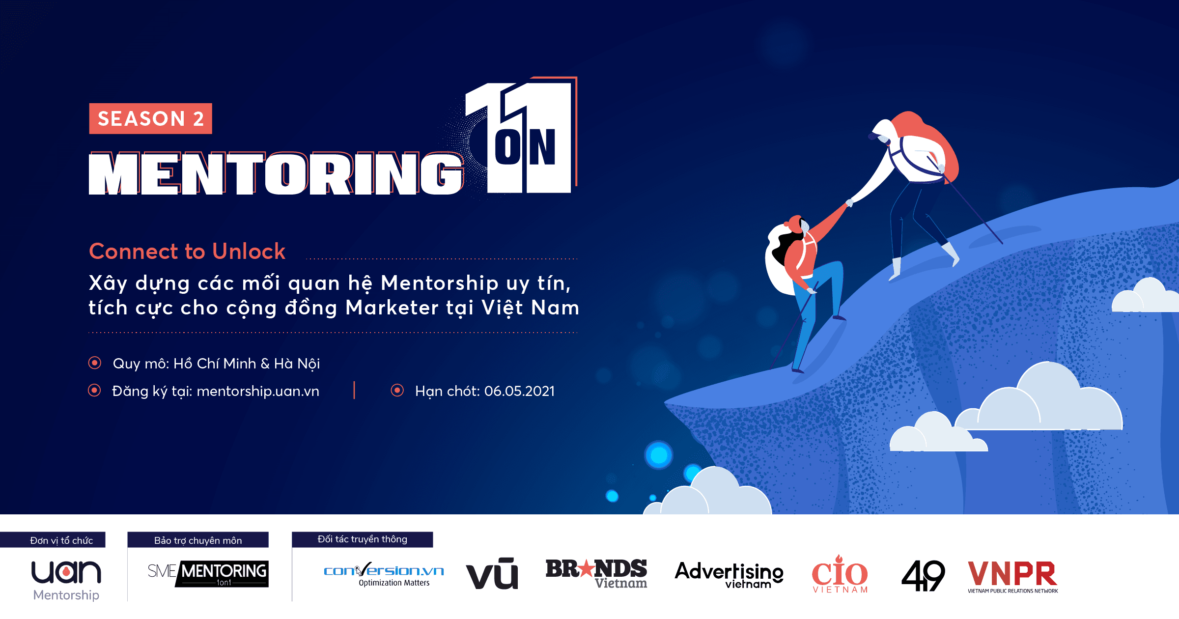 UAN MENTORING 1 ON 1 - Nắm bắt ngay cơ hội để có cho mình một Mentor trong ngành Marketing  