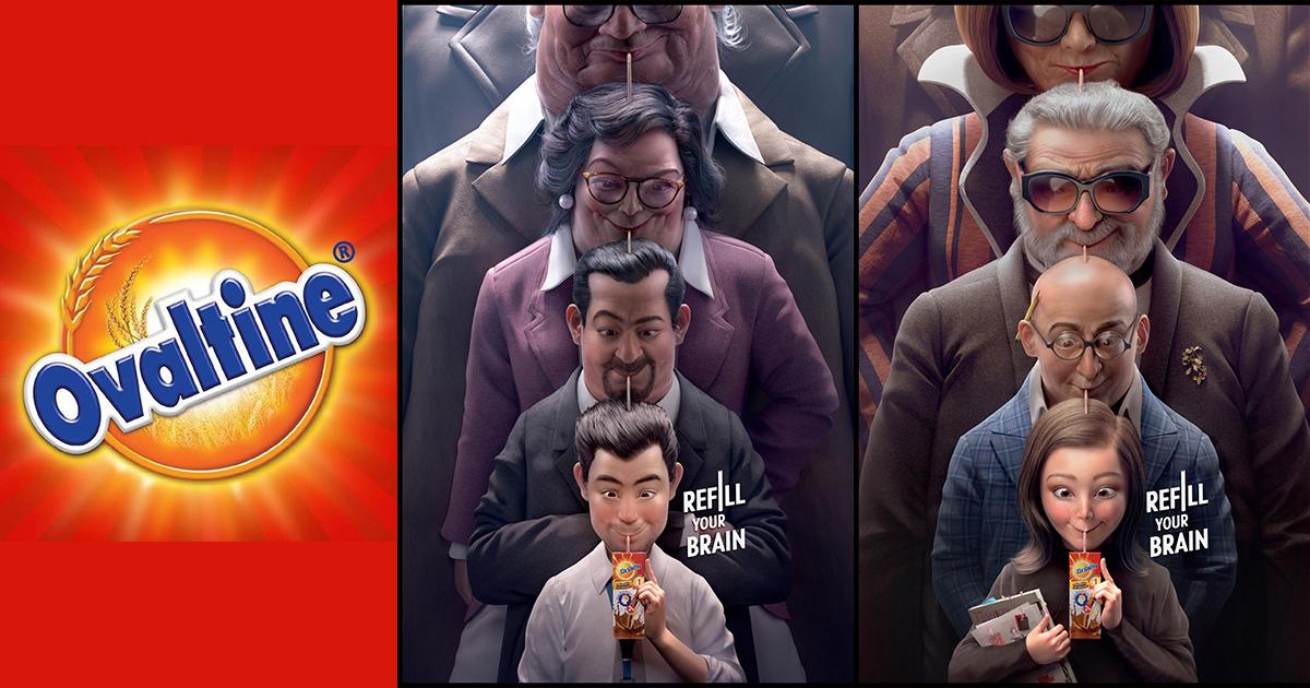 Ovaltine gây tranh cãi dữ dội với print-ads “hút não" 