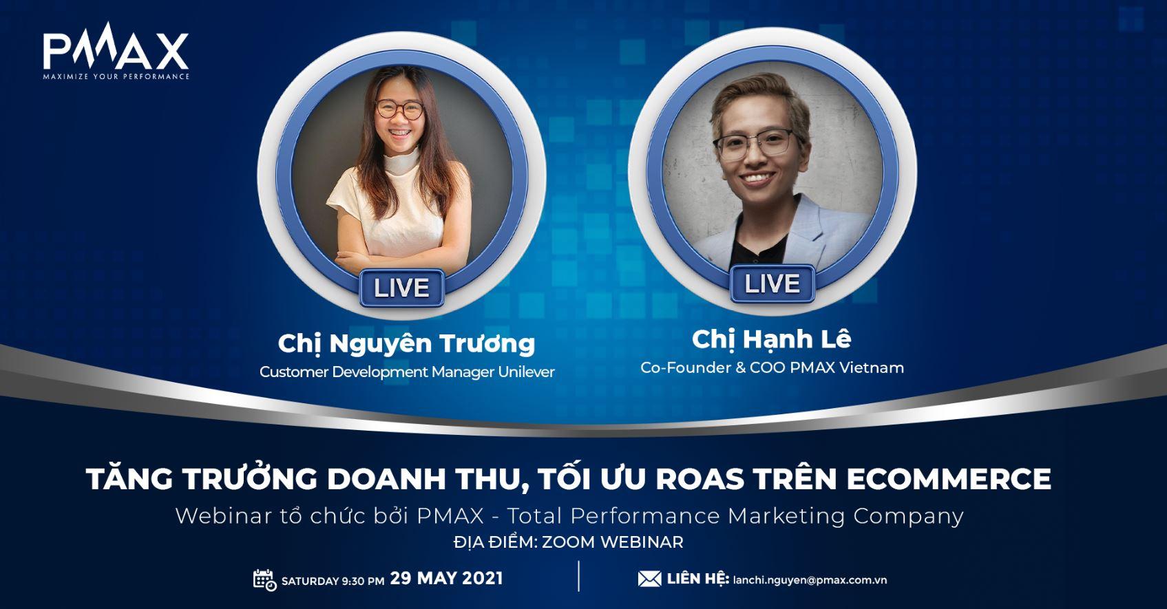 [Webinar] TĂNG TRƯỞNG DOANH THU, TỐI ƯU ROAS TRÊN ECOMMERCE