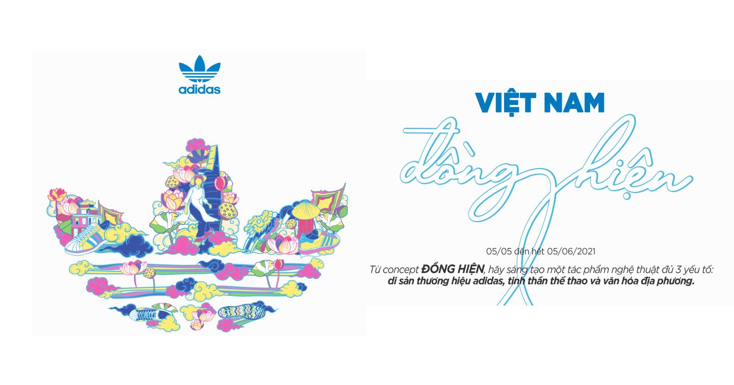 Thổi bùng sáng tạo cùng cuộc thi “Việt Nam Đồng Hiện” từ adidas