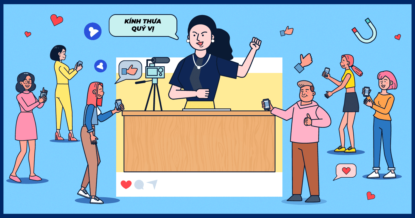 Livestream phổ biến thế nào mà cứ lướt mạng xã hội là thấy?