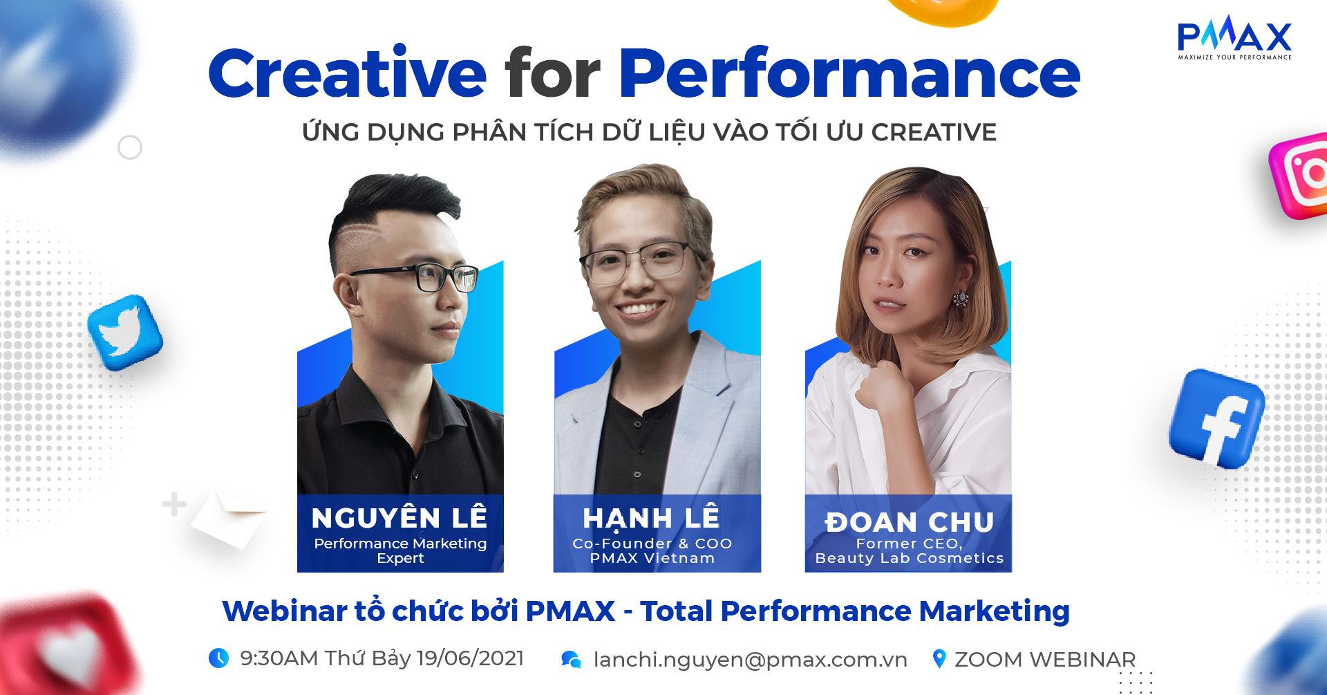[WEBINAR] Creative for Performance - Ứng dụng phân tích dữ liệu vào tối ưu creative