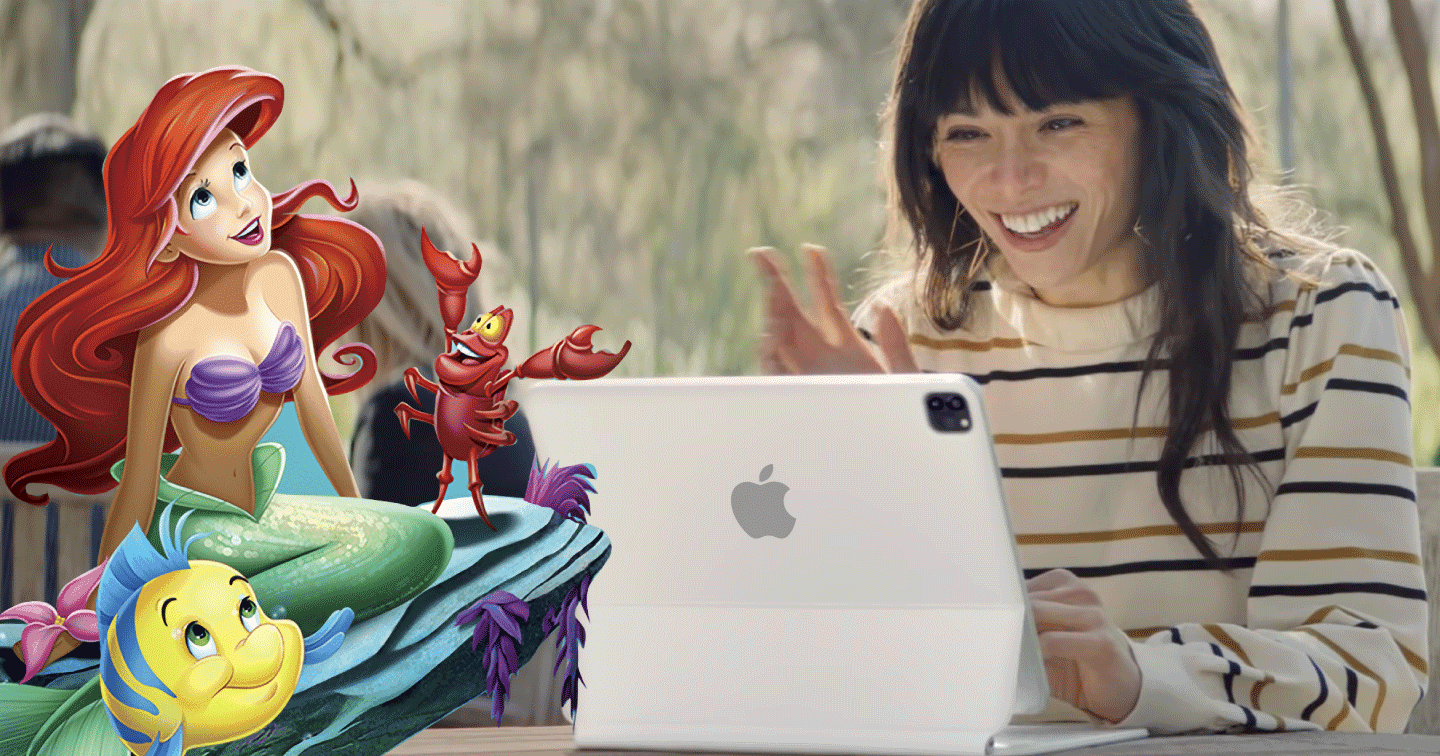 Sáng tạo như Apple: Quảng cáo iPad bằng nhạc phim kinh điển “Nàng tiên cá" 