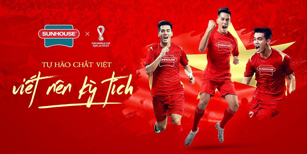 Tận dụng tốt hình ảnh mùa bóng, SUNHOUSE lãi to về mặt thương hiệu