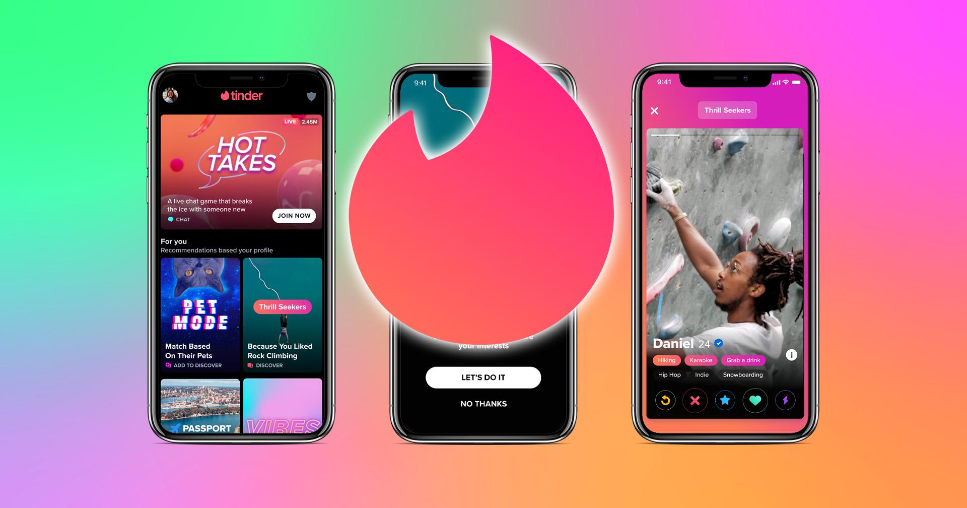 Tinder mở rộng tính năng video và tăng cường trải nghiệm kết nối