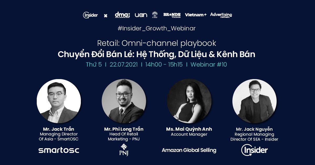 Insider Webinar - OMNI-CHANNEL PLAYBOOK: Chuyển Đổi Bán Lẻ: Hệ Thống, Dữ Liệu & Kênh Bán