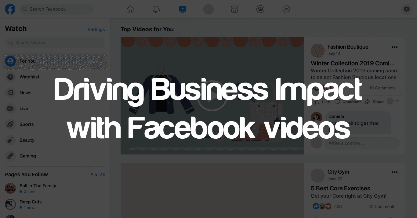 Hệ sinh thái khép kín về nội dung video trên nền tảng Facebook và Instagram