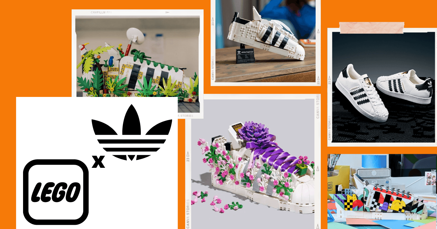 “Hô biến” đôi giày adidas Superstar kinh điển với phiên bản LEGO 