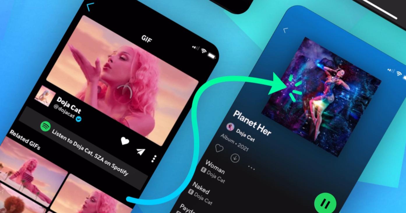 Spotify và GIPHY hợp tác kết nối người dùng và nghệ sĩ thông qua ảnh GIF