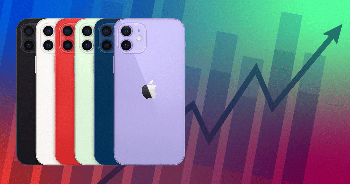 iPhone 12 tiếp tục giúp Apple đạt doanh thu kỷ lục