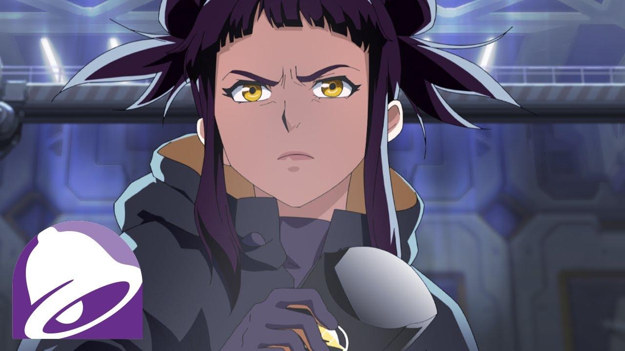 "Mãn nhãn" với những pha hành động ấn tượng trong quảng cáo anime của Taco Bell