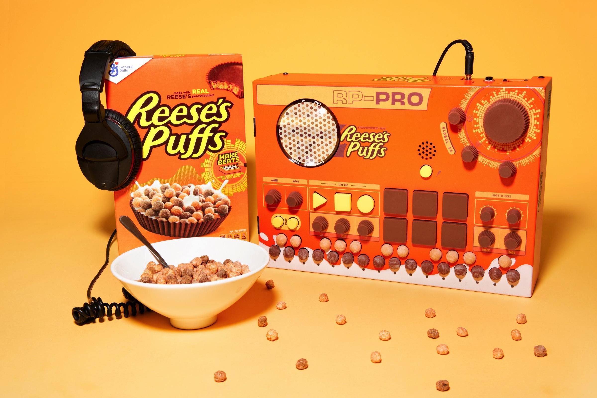 Ấn tượng với "hộp âm nhạc" khơi gợi cảm hứng sáng tác của Reese's Puffs