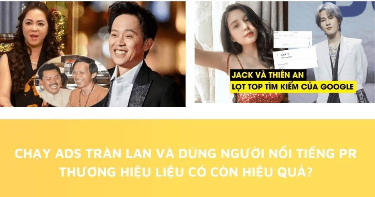 Chạy quảng cáo phủ đầu nhiều vào với dùng mới người nổi tiếng PR là auto thành công. Lời khuyên có thực sự đúng đắn?