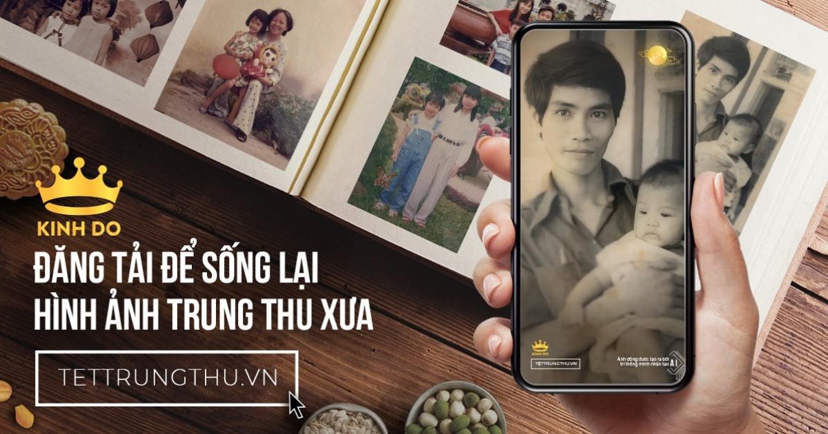 Cùng Mondelez Kinh Đô sống lại hình ảnh Trung thu xưa với trí tuệ nhân tạo