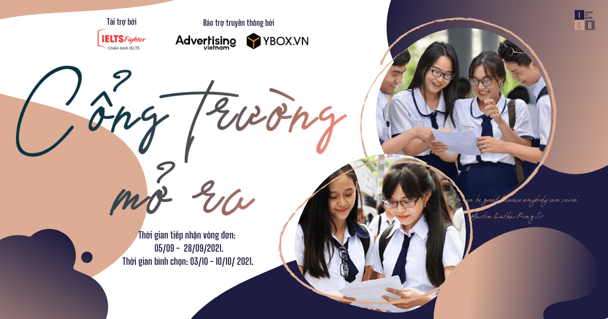 Mở đơn tham gia cuộc thi " Cổng trường mở ra " - Ideas Of Bliss