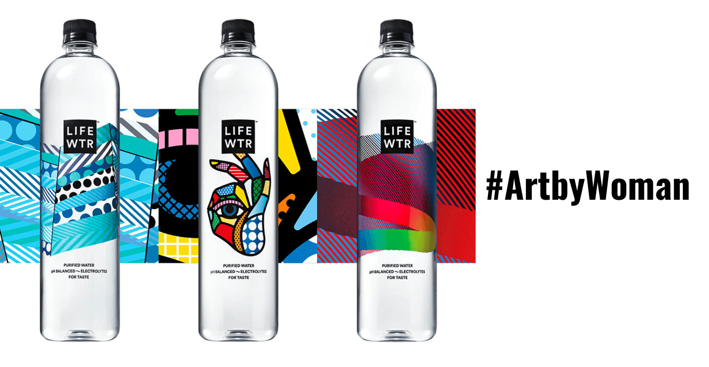 LIFEWTR (PepsiCo) đưa tác phẩm nghệ thuật của phụ nữ ra ánh sáng với chiến dịch #ArtbyWoman