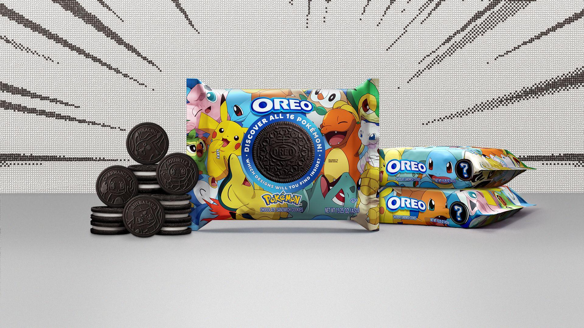 Kỷ niệm 25 năm thành lập, Pokémon hợp tác Oreo ra mắt cookie phiên bản "trở về tuổi thơ"