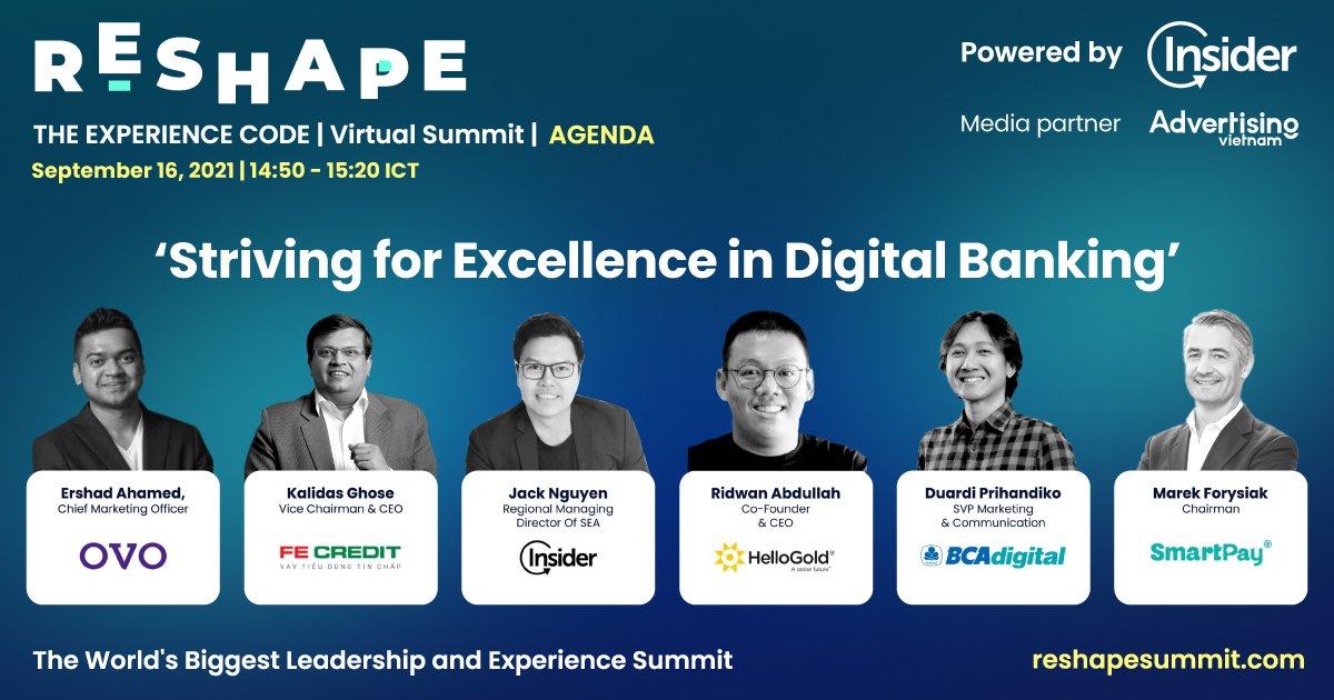 CEO FE CREDIT tiết lộ chìa khóa để thúc đẩy tăng trưởng ngành tài chính tiêu dùng tại RESHAPE 2021
