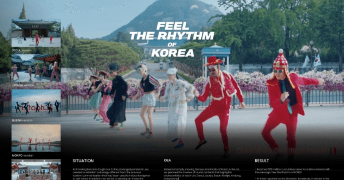 [2021 Api Korea Award*] Feel the rhytm of Korea: Đóng cửa biên giới nhưng không đóng cửa du lịch