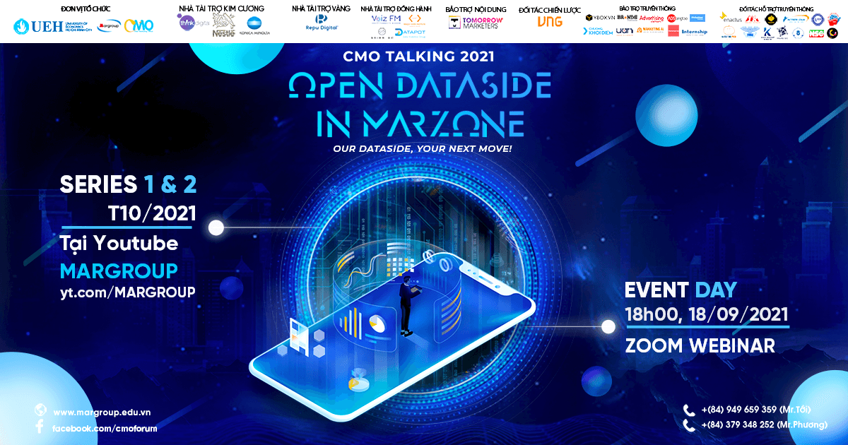 Chương trình CMO Talking 2021: Nâng Tầm Tư Duy, Cùng Diễn Giả Phát Huy “Tiềm Lực”