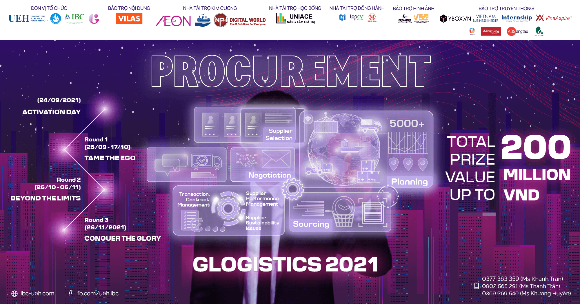 [Chính thức phát động cuộc thi GLOGISTICS 2021 - Procurement]