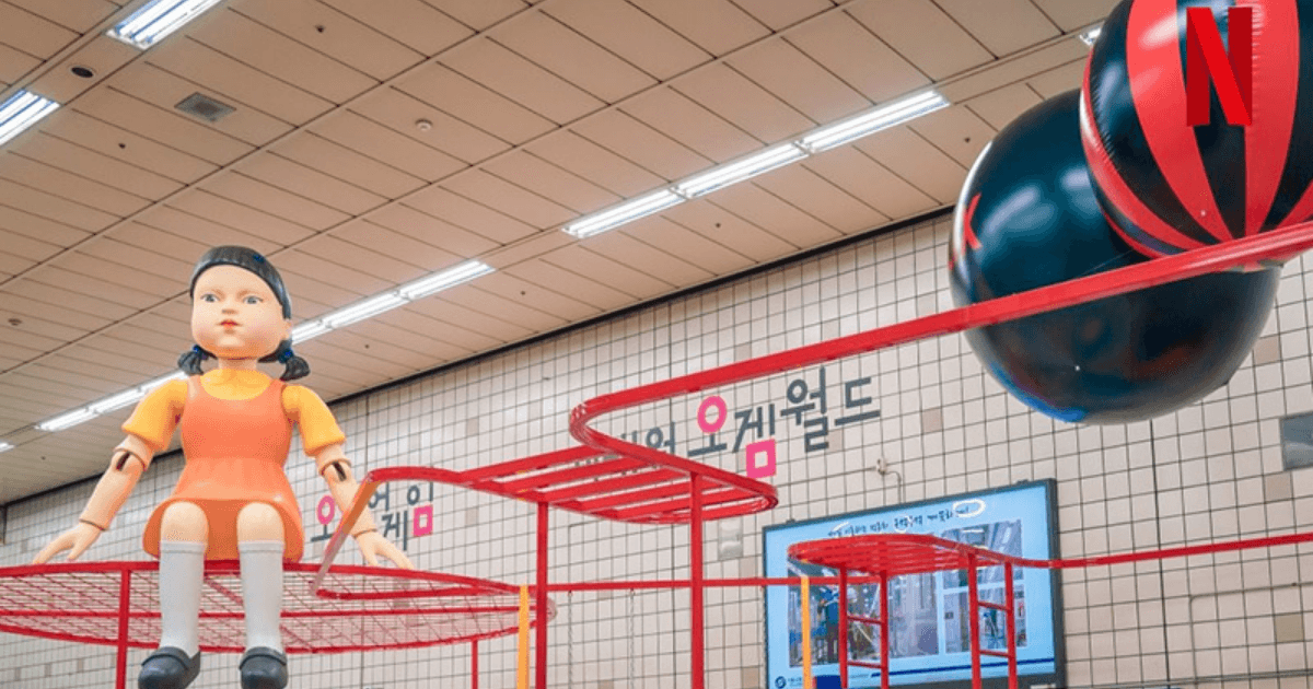 Chiến dịch quảng bá Squid Game x Netflix Korea: Tiền ơi, tiền rơi bị bà!