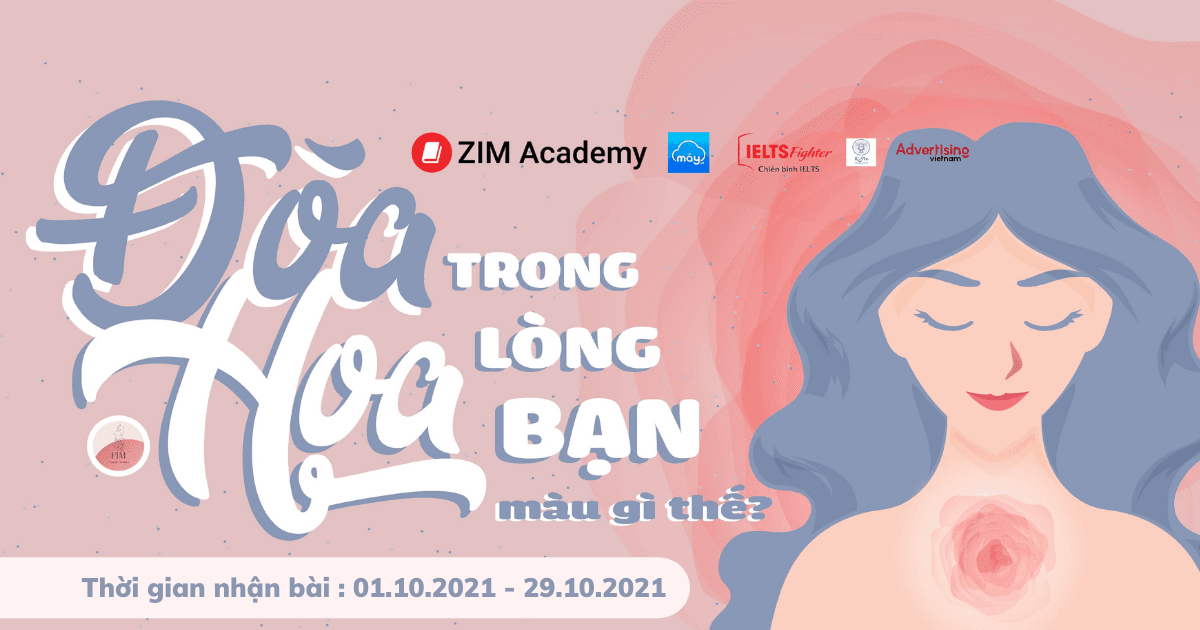 Thông báo mở đơn cuộc thi viết "Đóa hoa trong lòng bạn màu gì thế?"