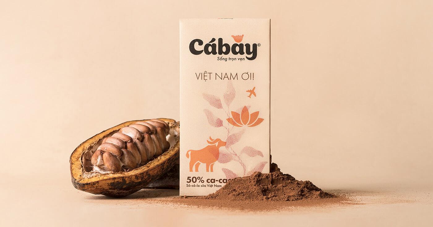 Bao bì chocolate “Cá Bay” - Cái nhìn hiện đại lấy cảm hứng từ “Cá chép hoá rồng”