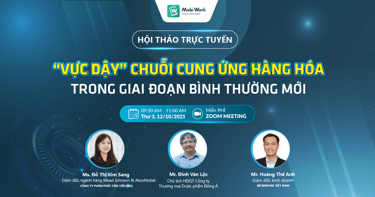 Talkshow "Vực dậy" chuỗi cung ứng hàng hóa trong giai đoạn bình thương mới