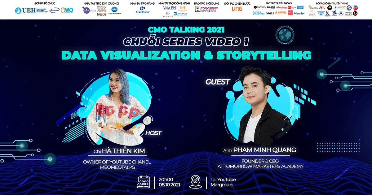 CMO Talking 2021: Video Series 1 - Data Visualization & Storytelling