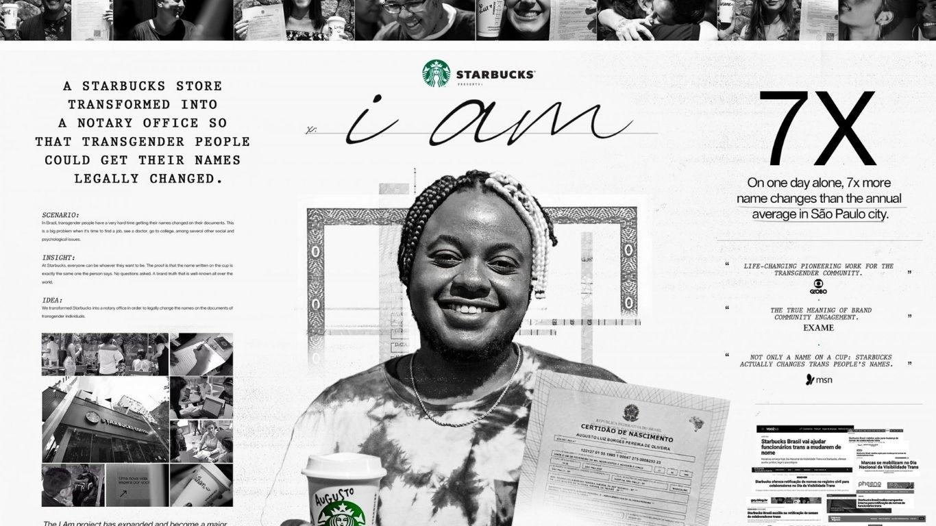 Chiến dịch "I Am" của Starbucks: Biến cửa hàng cafe thành nơi đổi tên cho người chuyển giới