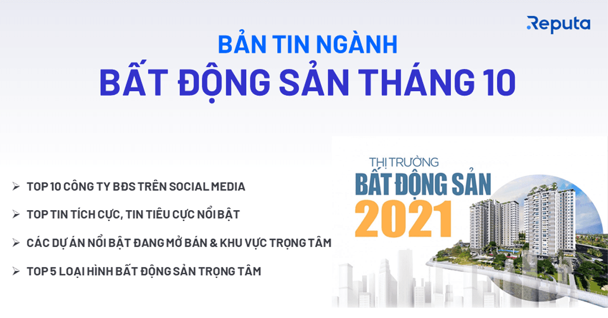 [Download] Bản tin ngành Bất động sản Tháng 10