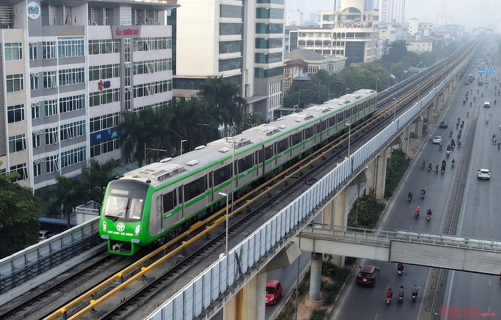 Tàu điện metro Cát Linh Hà Đông hứa hẹn thu hút các nhà quảng cáo 